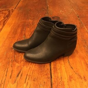 Madden Girl Black Ankle Boots